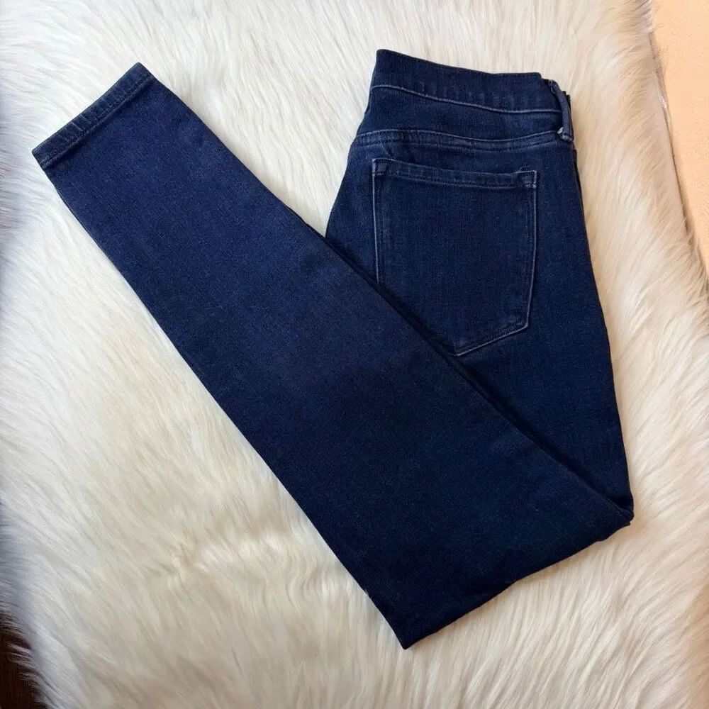 Banana Republic Premium Denim Skinny Jeans Dark Wash Size 25
